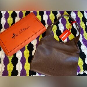 Montana West Brown Hobo Bag NWT